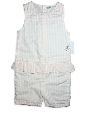 Edgehill Collection Girls Striped Romper